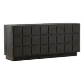 Dovetail Finish Black + Mindi Wood