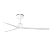 Faro Barcelona As Shown in Picture Matt White Steel Structure & Matt White ABS Blades