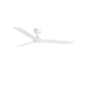 Faro Barcelona As Shown in Picture Matt White Aluminum Structure & Blades - L