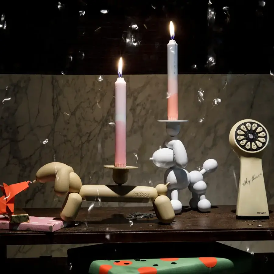 Fatboy Can-Dog Candle Holder #7