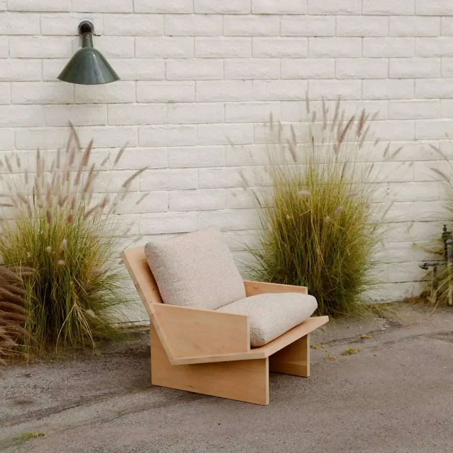 Kalon Rugosa Outdoor Lounge Chair #5