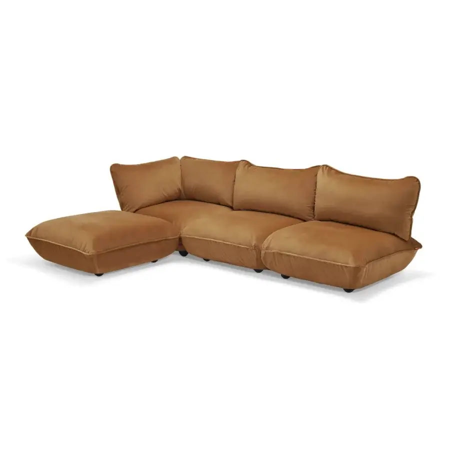 Fatboy Sumo Corner Sofa Recycled Velvet Sectional #1