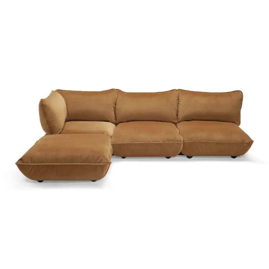 Fatboy Sumo Corner Sofa Recycled Velvet Sectional #3