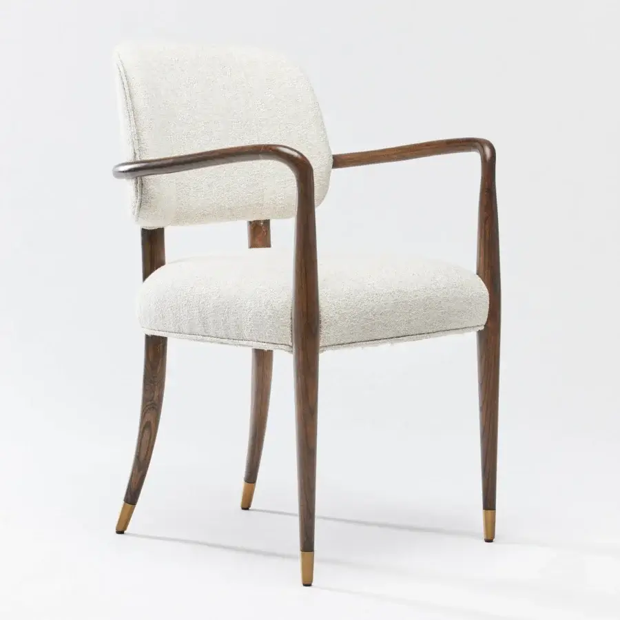 Interlude Home Serafina Armchair Set - Luster #2