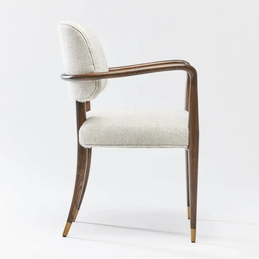 Interlude Home Serafina Armchair Set - Luster #3