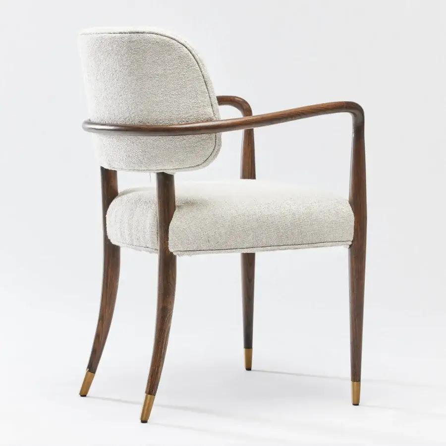 Interlude Home Serafina Armchair Set - Luster #4