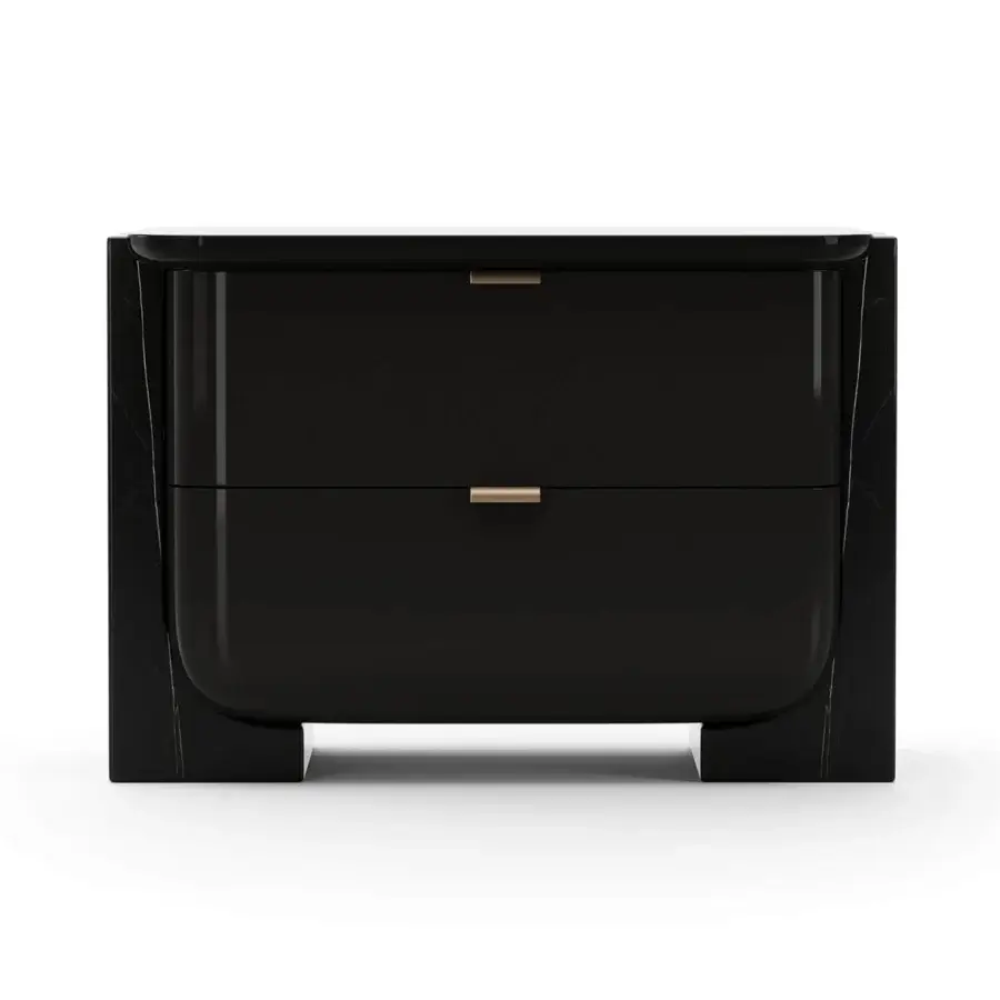 Caracole Overlap Dark Large Nightstand #2