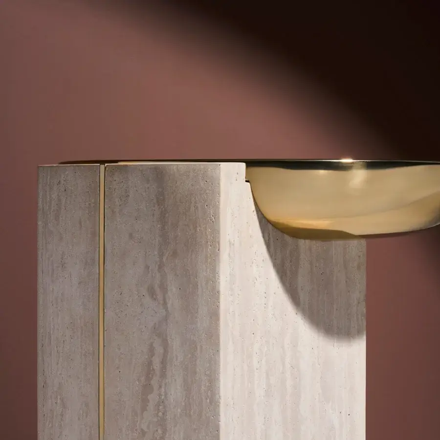 Caracole Overlap Light Round Side Table #7