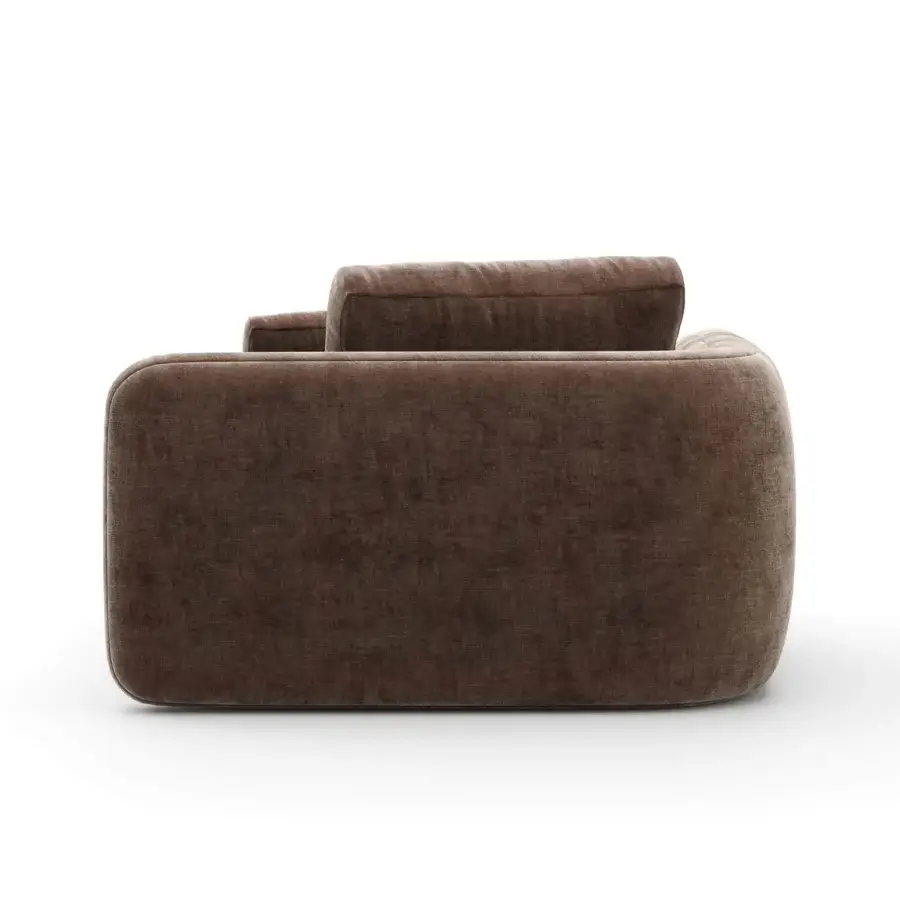 Caracole Overlap Dark Taupe Chaise Lounge #5