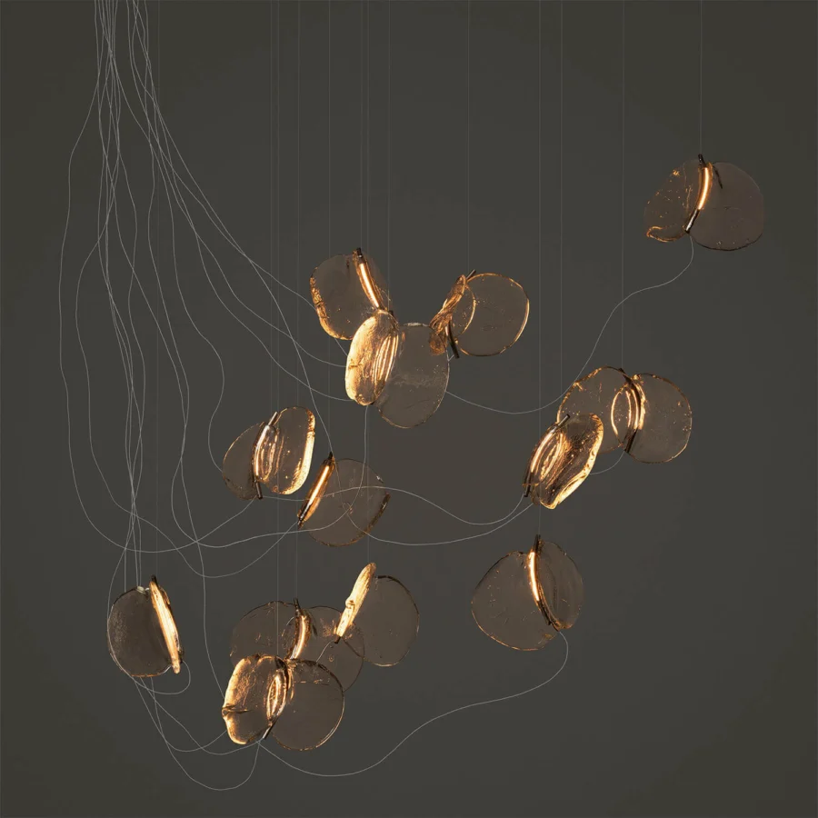 Bocci 141 Sculptural Cable Suspension Lamp - Medium #1