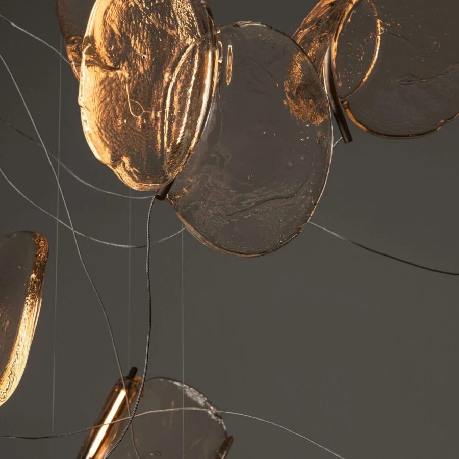 Bocci 141 Sculptural Cable Suspension Lamp - Medium #6