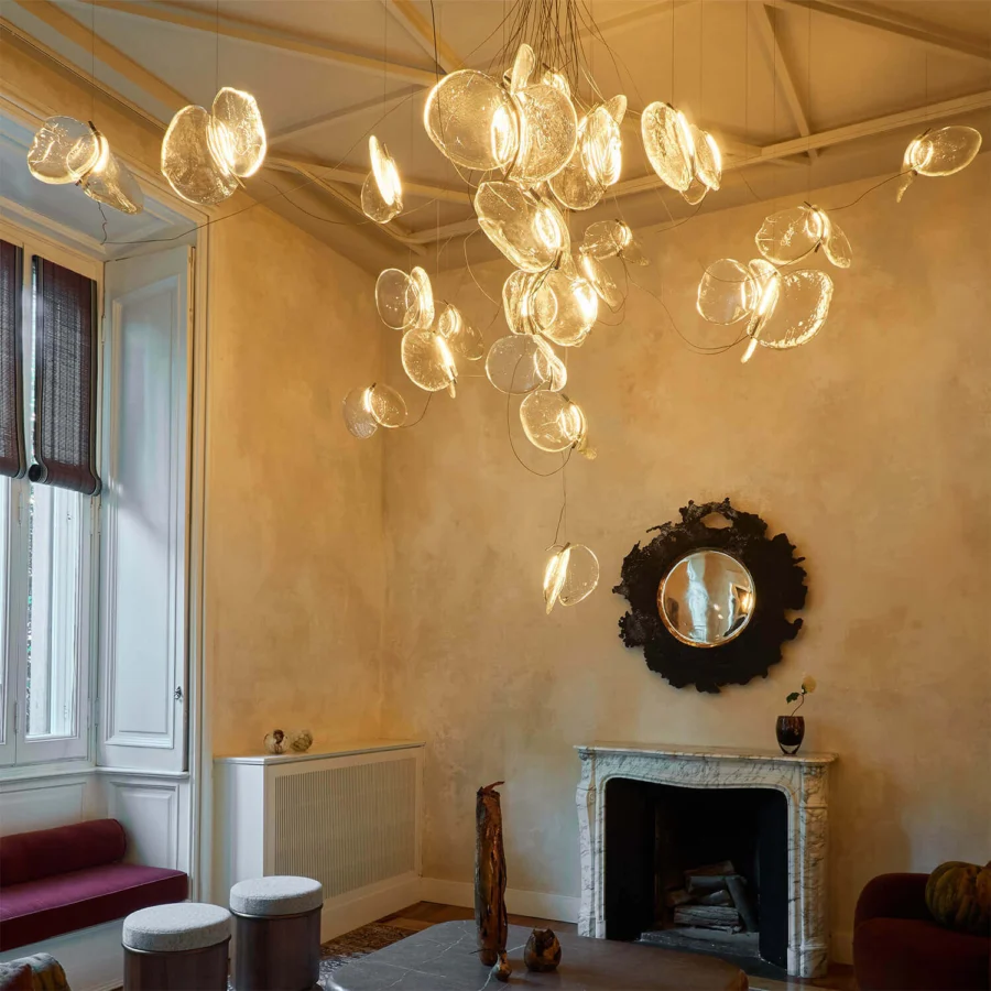 Bocci 141 Sculptural Cable Suspension Lamp - Medium #7