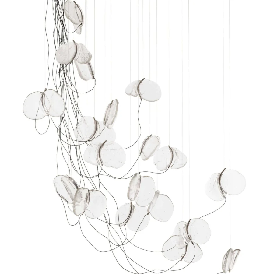 Bocci 141 Sculptural Cable Suspension Lamp - Medium #10
