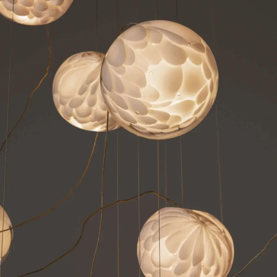Bocci 118 Sculptural Cable Suspension Lamp - Medium #4