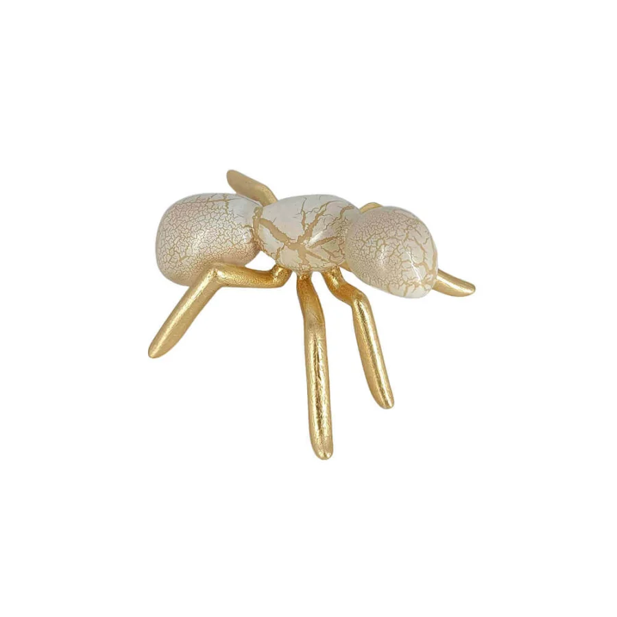 Juliarte Ant - Cracle Gold Leaf Sculpture #1