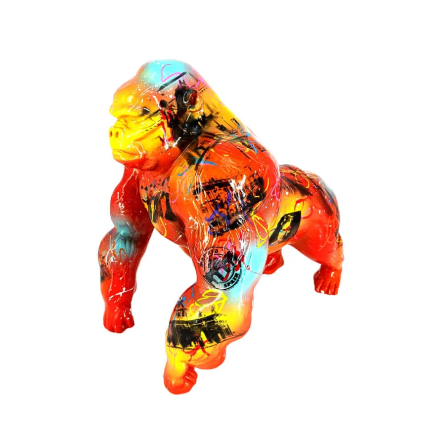 Juliarte Gorilla - City Graff Sculpture #1