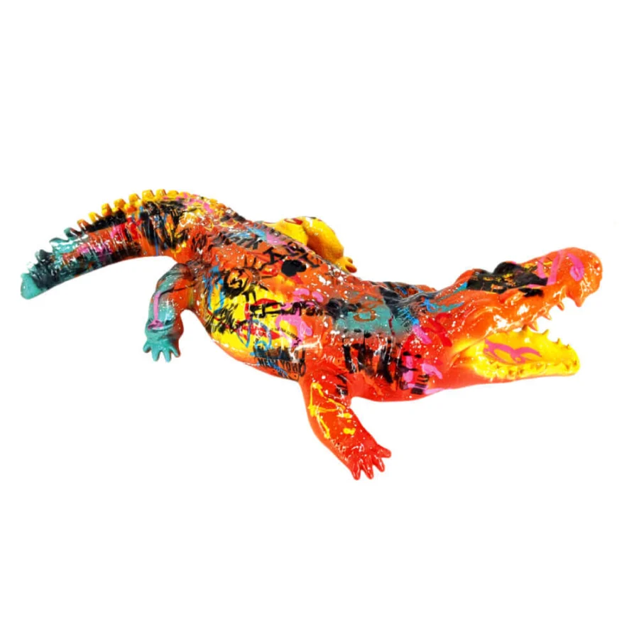Juliarte Crocodile - City Graff Sculpture #1