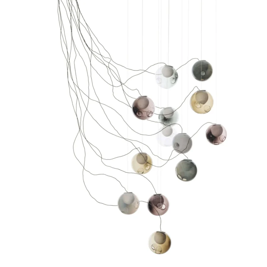 Bocci 28 Sculptural Cable Suspension Lamp - Medium #5
