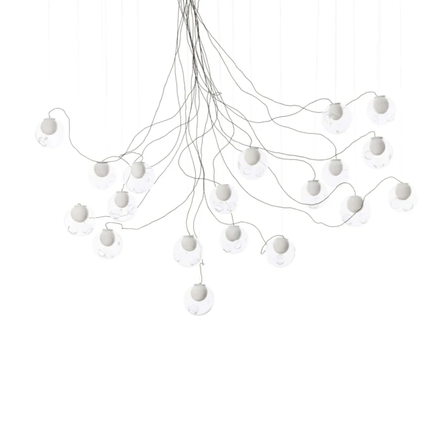 Bocci 28 Sculptural Cable Suspension Lamp - Medium #8