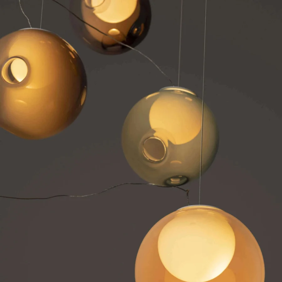 Bocci 28 Sculptural Cable Suspension Lamp - Medium #11