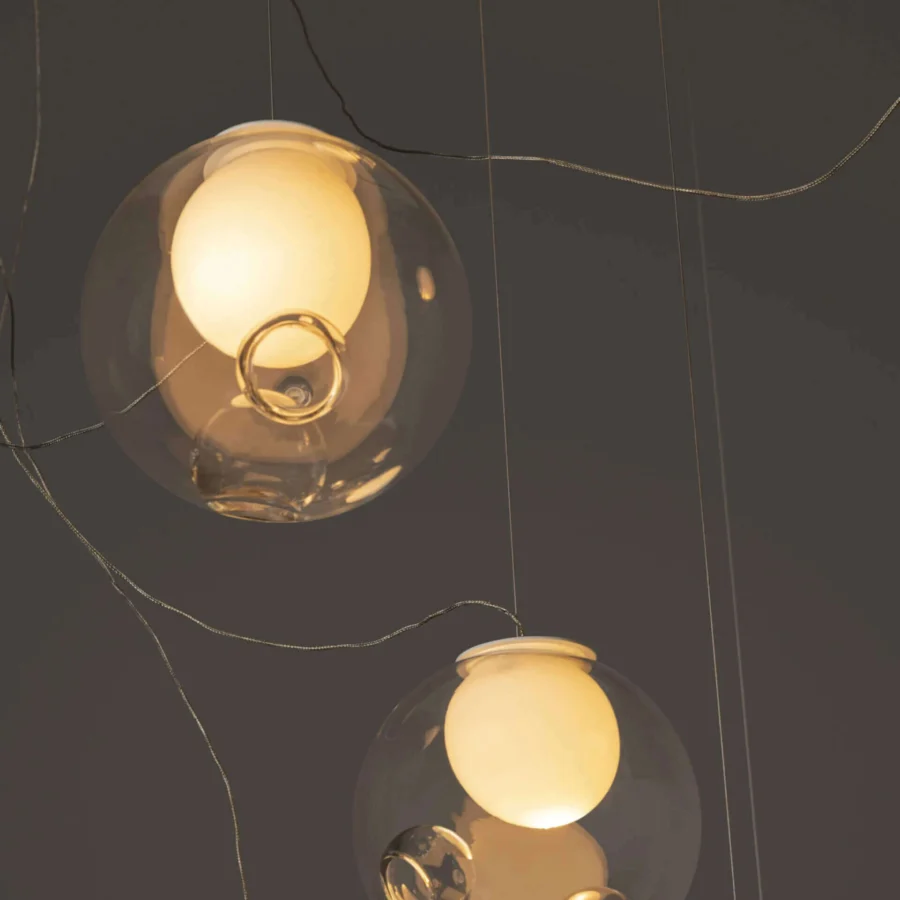 Bocci 28 Sculptural Cable Suspension Lamp - Medium #12