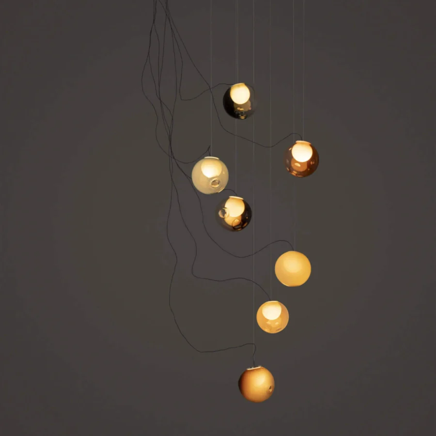 Bocci 28 Sculptural Cable Suspension Lamp - Small #5