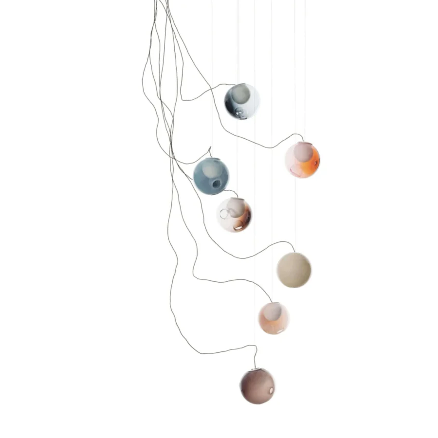 Bocci 28 Sculptural Cable Suspension Lamp - Small #7