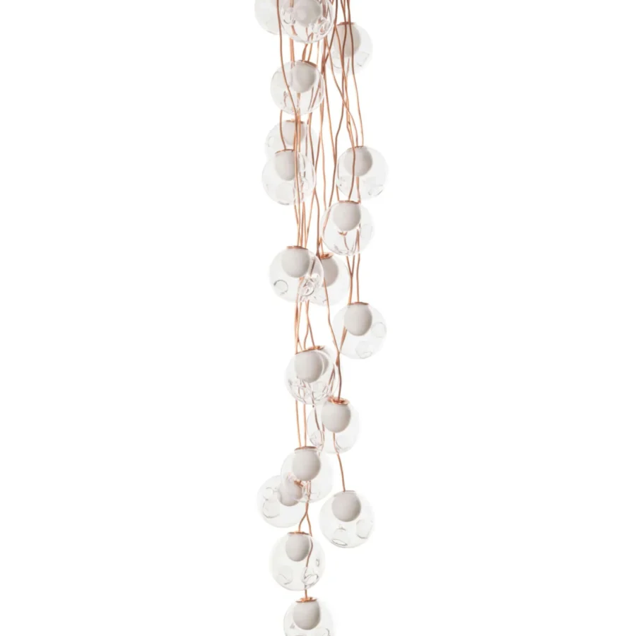 Bocci 28 Copper Suspension Lamp - Medium #11