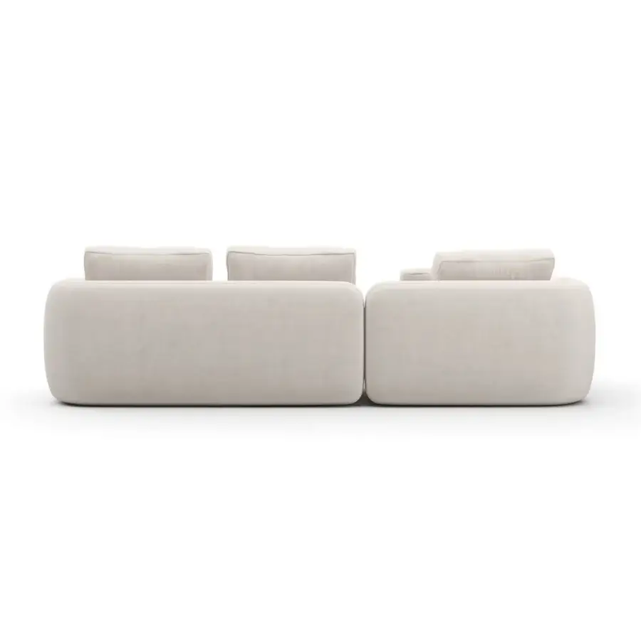 Caracole Overlap Ecru Sectional #4