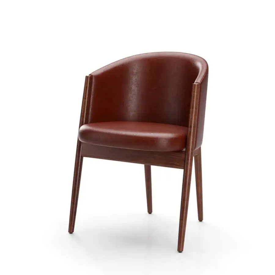 Stellar Works Ougi Full-Back Armchair #11