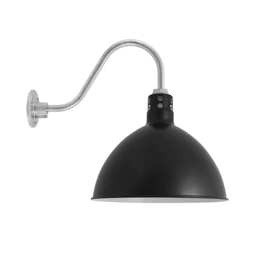 Barn Light Wilcox Vented Gooseneck Light #4