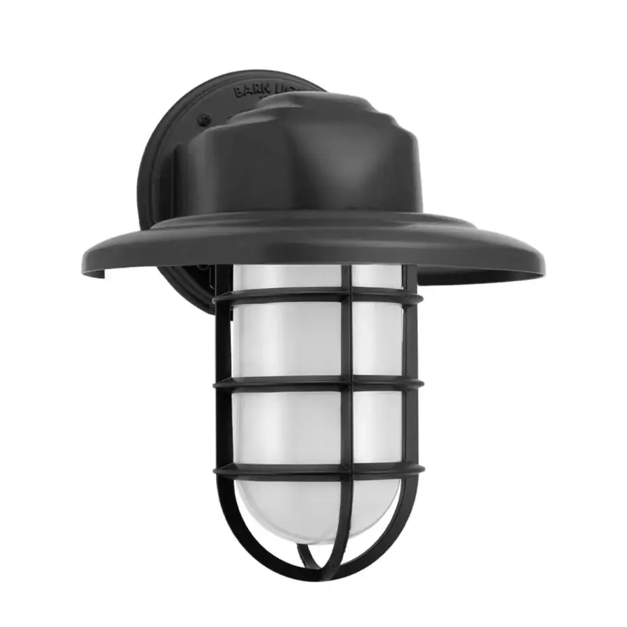 Barn Light Streamline Industrial Guard Wall Sconce #8