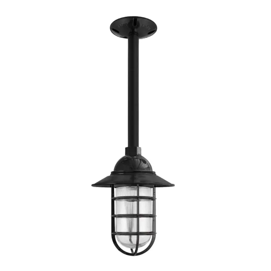 Barn Light Industrial Guard Stem Pendant Light #4