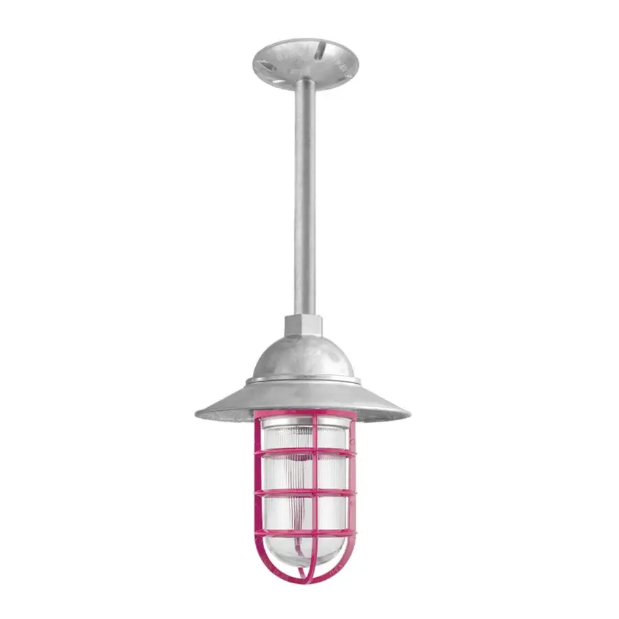 Barn Light Industrial Guard Stem Pendant Light #6