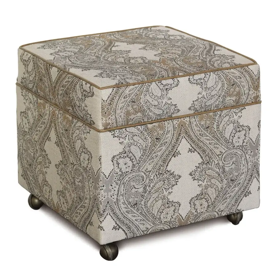 Eastern Accents Aiden Storage Ottoman #1