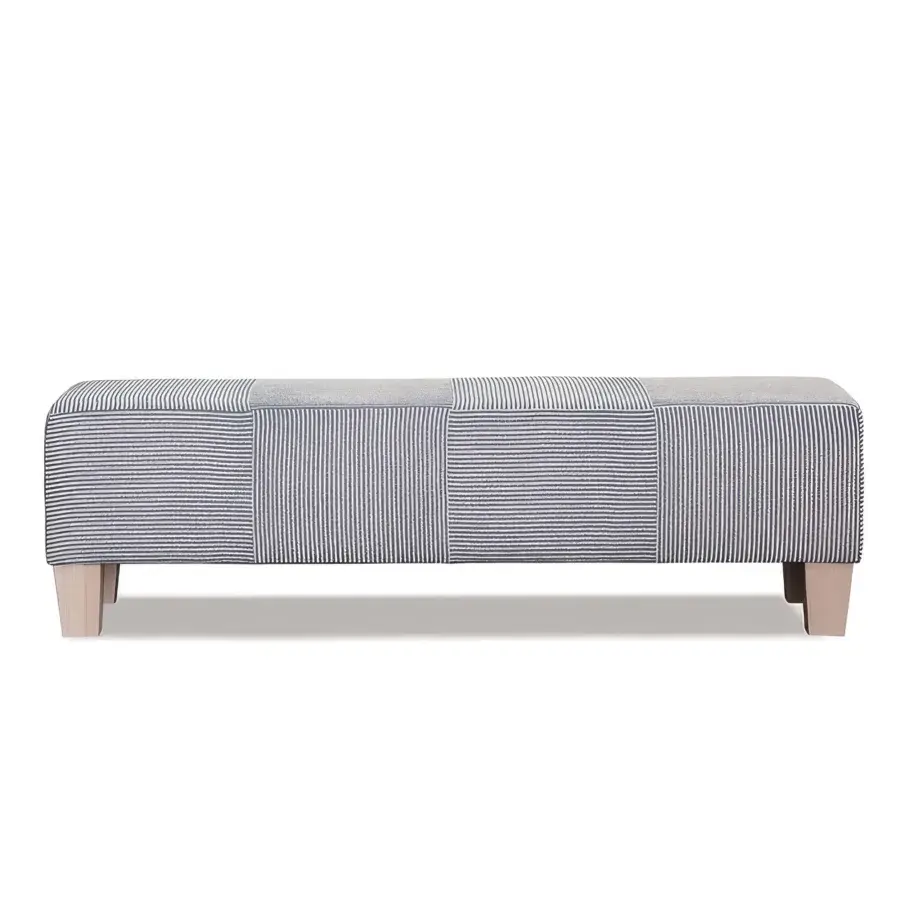 Eastern Accents Beau Striped Bench #2