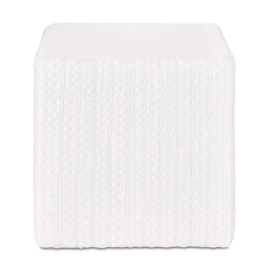 Eastern Accents Belize Trellis Ottoman #2