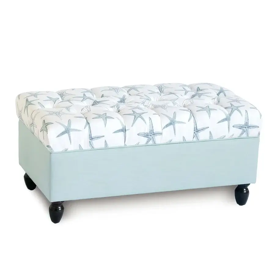 Eastern Accents Bimini Starfish Storage Ottoman #1