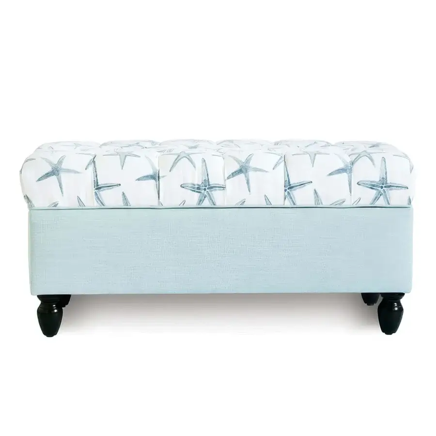 Eastern Accents Bimini Starfish Storage Ottoman #2
