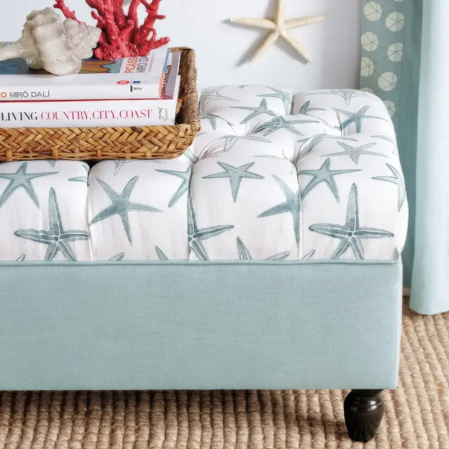 Eastern Accents Bimini Starfish Storage Ottoman #4