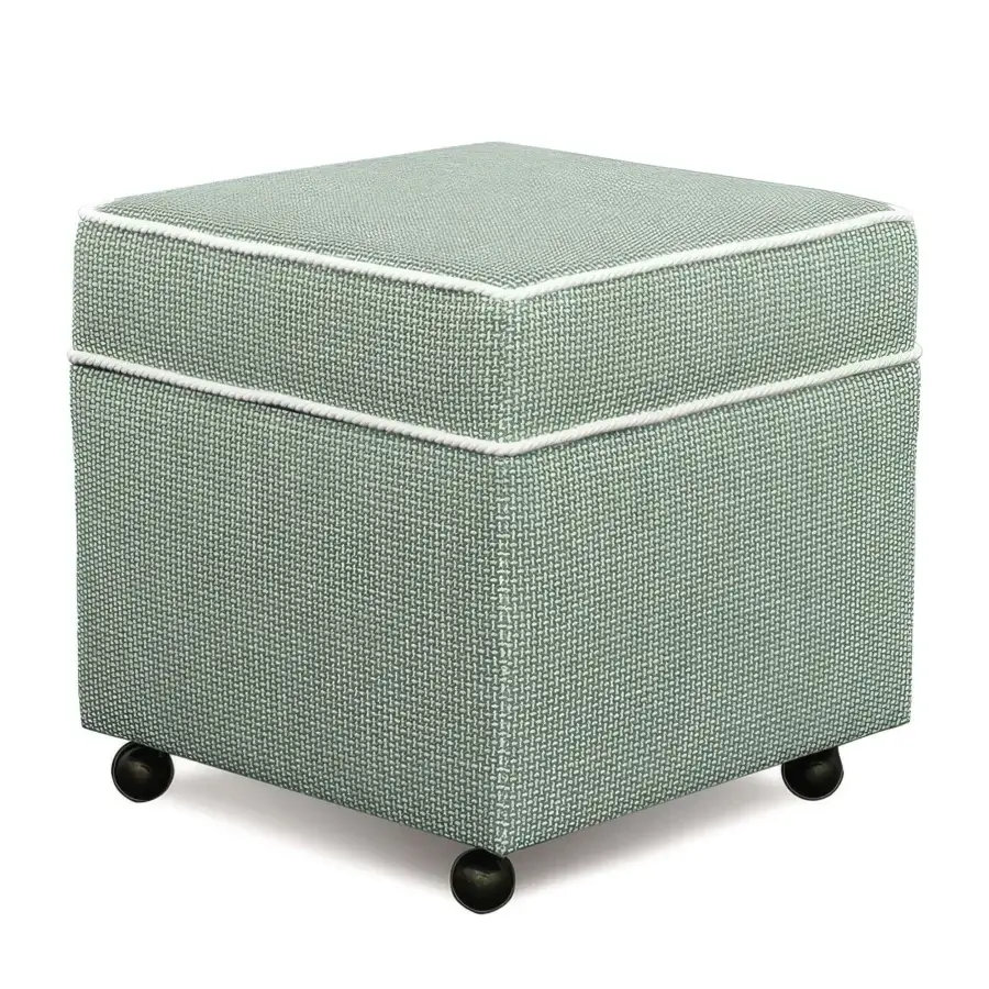 Eastern Accents Casa Guava Storage Ottoman #1