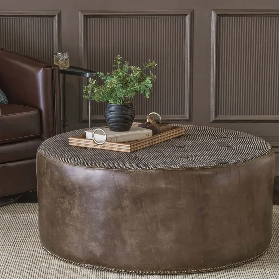 Eastern Accents Cristobal Ottoman #2