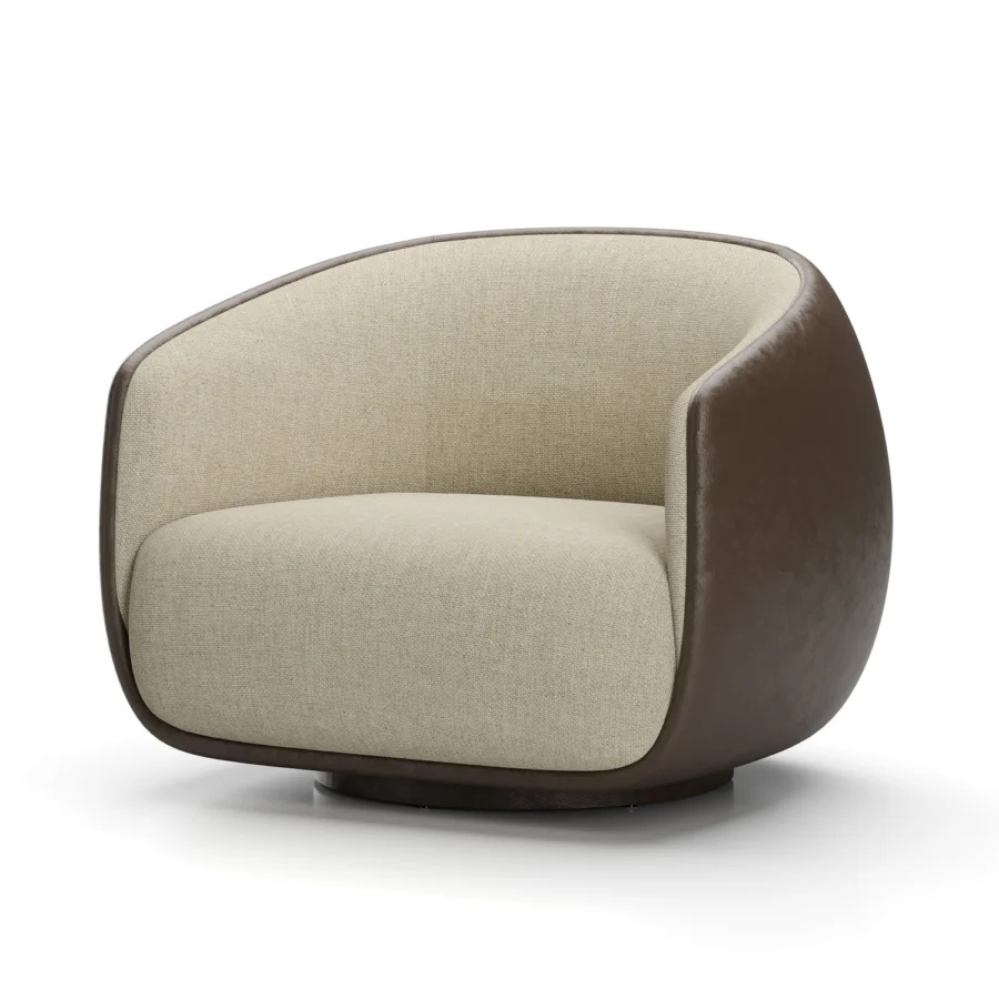 Stellar Works Pesca Swivel Lounge Chair #4