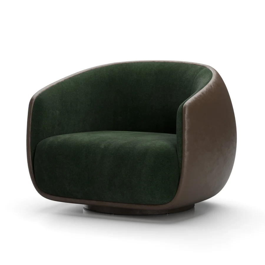 Stellar Works Pesca Swivel Lounge Chair #7