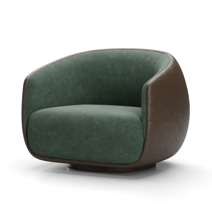 Stellar Works Pesca Swivel Lounge Chair #8