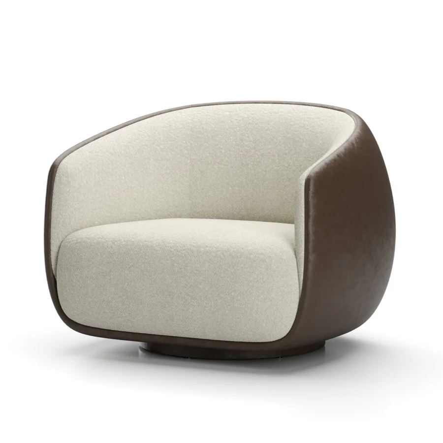 Stellar Works Pesca Swivel Lounge Chair #9