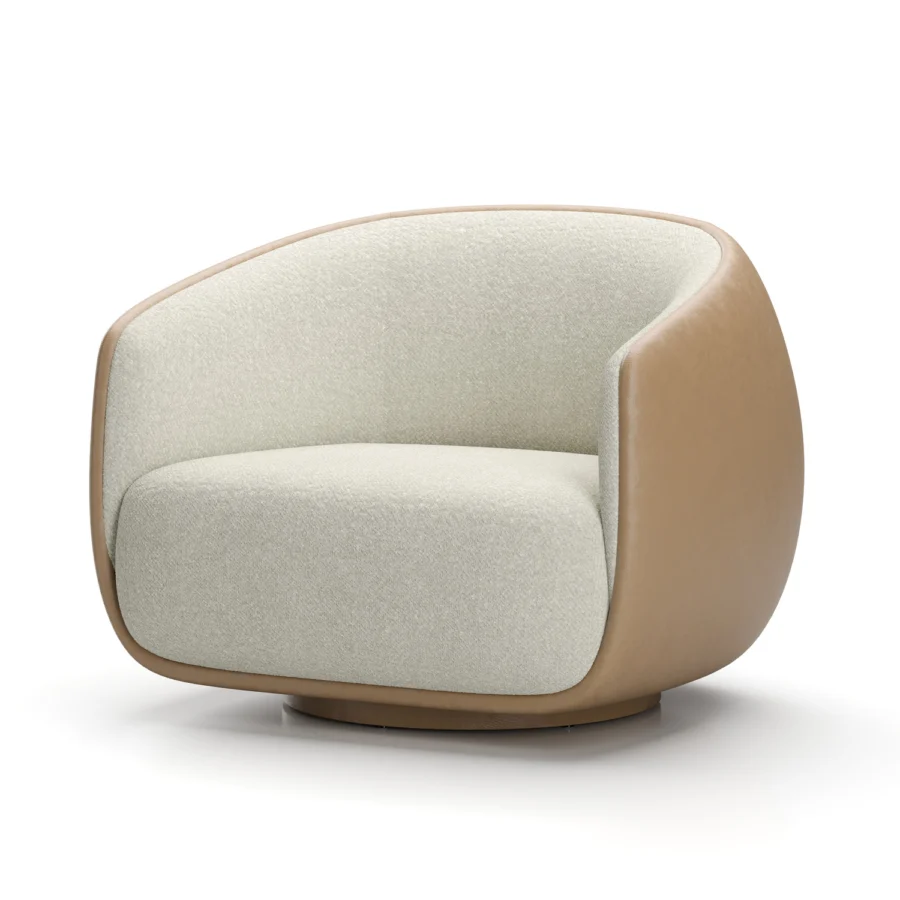 Stellar Works Pesca Swivel Lounge Chair #23