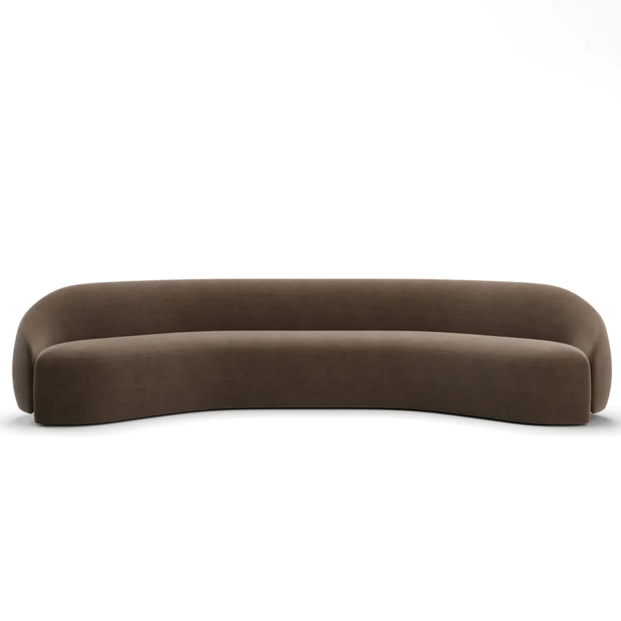 Stellar Works Taylor Curved Sofa #8
