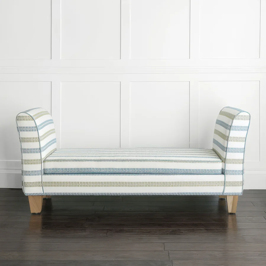 Eastern Accents Grenada Embroidered Bench #2