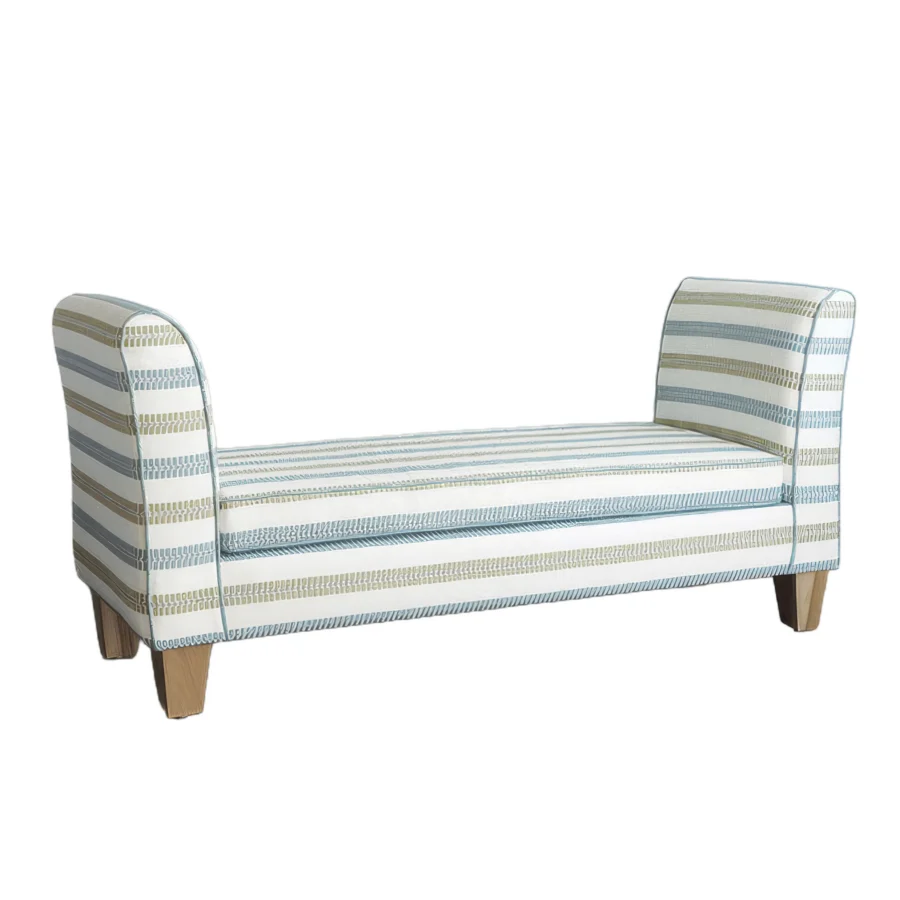 Eastern Accents Grenada Embroidered Bench #1